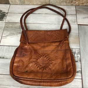 Moroccan handmade leather bag 💼